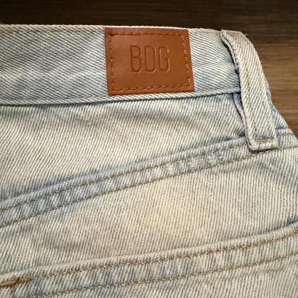 BDG Heavily Distressed Slim Straight High Rise Jeans - Picture 5 of 6